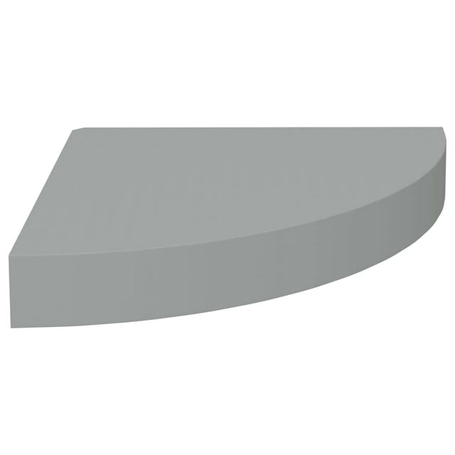 Estante Flotante de Esquina Casafoyer Gris 25x25x4 cm MDF