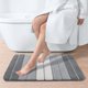 thumbnail image 3 of Tapis De Bain Antiderapant,extra Doux Tapis Salle Bain,lavable En Machine,absorbente L'eau,40 X 60 Cm,gris, 3 of 5