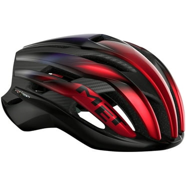 MET Trenta 3K Carbon MIPS Helmet - Red Iridescent, Medium