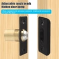 thumbnail image 1 of YAOMOBB Attrape-Porte Rotatif Double Réglable en Acier Inoxydable pour Porte de Placard 4 Pcs, 1 of 7