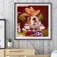 thumbnail image 5 of Cuadros Decorativos 5D DIY diamante pintura jugador perro completo taladro bordado artesanía costura conjunto JShteea Nuevos Originales, 5 of 9