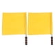 thumbnail image 4 of Bandera de juez de línea, bandera de mano de juez de línea de alto reconocimiento, colores brillantes para fútbol para fútbol ANGGREK  Otros Deportes, 4 of 8