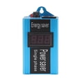 thumbnail image 1 of Power Saver, US 90-250V Electricity Energy Saver Digital Leakage Protection Easy To Use 100KW  For Shop Blue, 1 of 8