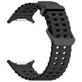 thumbnail image 2 of Premium Silicone Sports Sweat Proof Solid Color Watch Band With Convenient Adjustment And Wide Compatibility Compatible With Smartwatch, 2 of 5