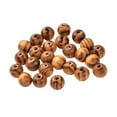 thumbnail image 6 of KAKOWELY Jewelry Making Pine Wood Beads Brown Round 300Pcs 6Mm, 6 of 8