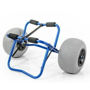 Folding Kayak Cart with Large Balloon Tires Folding Easy Storage by Challenger Mobility