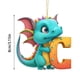 thumbnail image 3 of Christmas Acrylic 26 Letter Dinosaur Pendant Letter Dinosaur Party Decoration Pendant, 3 of 4