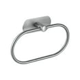 thumbnail image 1 of Stainless Steel Towel Ring Holder Mounted Bathroom Wall Rack For Hand Towels No Drilling Required Brushed Finish And Rustproof, 1 of 5