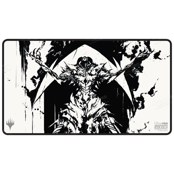 March of the Machine Elesh Norn Black Stitched Standard Gaming Playmat for Magic: The Gathering