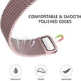 thumbnail image 4 of PINHEN Milanese Loop Compatible with Apple Watch Band 40mm 41mm 38mm 44mm 45mm 49mm 42mm iwatch band Women Men,Stainless Steel Mesh Magnetic Strap for Apple watch Ultra/2 Series 9 8 7 6 5 4,SE 2nd, 4 of 7