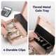 thumbnail image 5 of Caja de Dinero de Metal Volcora Grande con Cerradura de Llave y Bandeja Organizador para Ahorro, 5 of 7