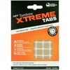 Xtreme Adhesive Tabs, Clear, .5" x .5", 48pk