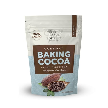 Rodelle Gourmet Baking Cocoa Powder, 8 oz bag (Best Quality Cocoa Powder)