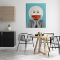 thumbnail image 5 of Stupell Industries Quirky Abstract Fruit Plate Head Watermelon Avocado , 36 x 48, Design by Atelier Posters, 5 of 5