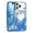 Blue, variant on for iPhone 13 Back Case, Luxury Diamond Plating Glitter Butterfly Floral Ultra Slim Shock-Absorbent Flexible Lightweight Non-Slip Heart Makeup Mirror Protective Women Girls Cover, Blue