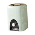 thumbnail image 3 of Contenedor de almacenamiento de arroz, dispensador de alimentos multiusos con tapa sellada, dispensador de granos, cubo de arroz para gabinete, mostra Verde y L, 3 of 9