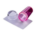Linjieee Stamper Clear Silicone Stamping Jelly With Scraper Transparent