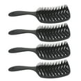 thumbnail image 4 of Massage Comb,4PCS Hollow Out Brushes Detangling Hair Brush Hollow Out Hair Brush Innovative Solution, 4 of 8