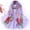 Purple, variant on HuangHuanChen Chiffon Scarf for Women Scarfs For Women Lightweight Print Floral Pattern Scarf Shawl Fashion Scarves Sunscreen Shawls And Wraps For Spring Scarf for Women