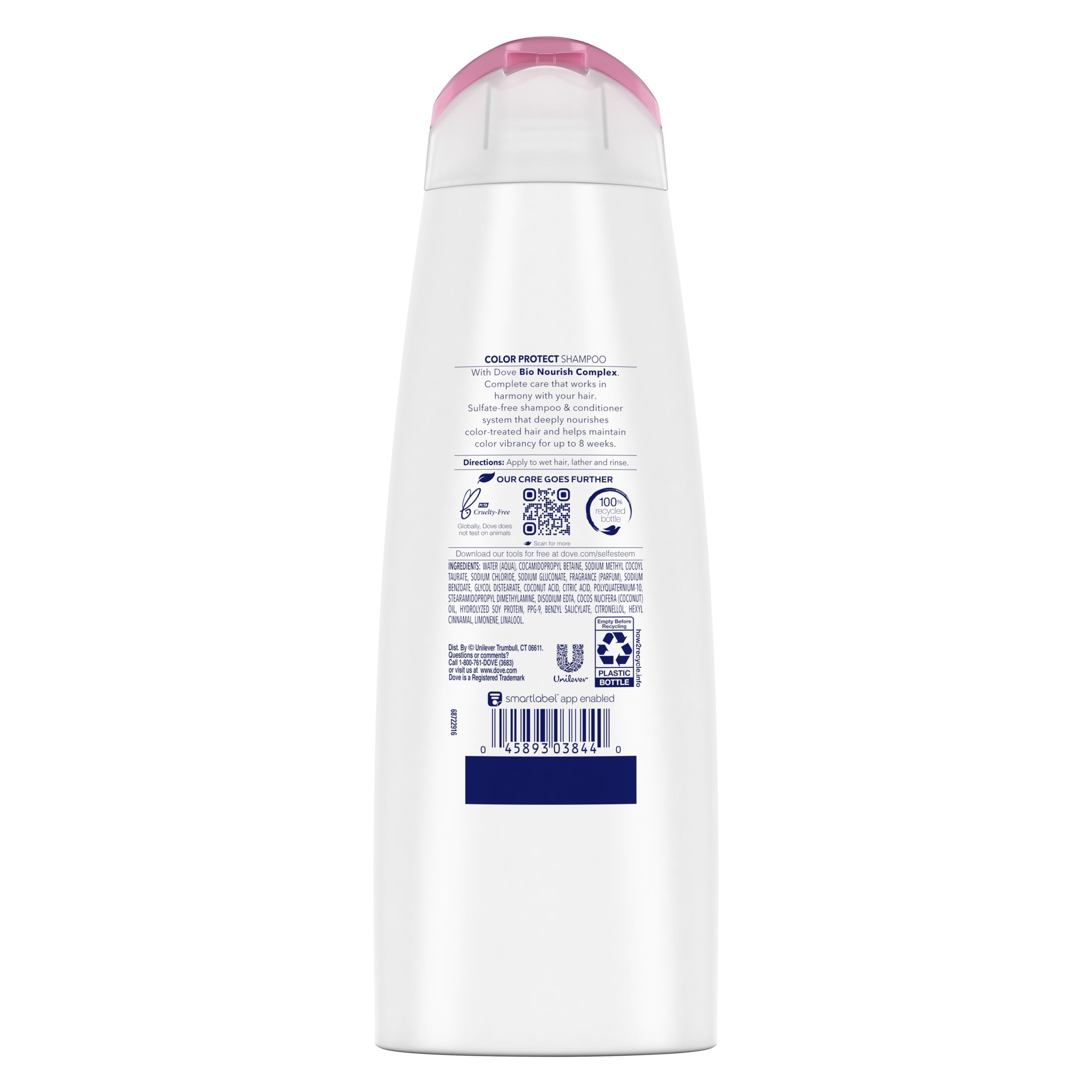 Politik Forskudssalg sjækel Dove Nutritive Solutions Color Protect Sulfate-Free Color Care Shampoo, 12  oz - Walmart.com