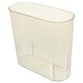 thumbnail image 5 of Clear Slim Trash Can Bathroom Garbage Container Bin Rubbish Bin Garbage Container, 5 of 7