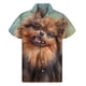 thumbnail image 4 of Camisa hawaiana vintage con retrato de perro para hombre, camisetas de verano de manga corta con estampado 3D de animales y mascotas, camisetas con botones, blusas con solapa, 4 of 5