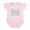 Petal Pink, variant on CafePress - Body Suit - Baby Light Bodysuit, Size Newborn - 24 Months
