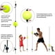 thumbnail image 5 of Pelota de boxeo para reflejos para la coordinación mano-ojo, equipo de boxeo para entrenar en casa, pelota de boxeo de doble extremo, entrenamiento para adultos y niños en interiores, sin Ha, 5 of 5