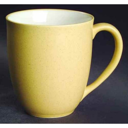 Noritake Colorwave Mustard Coupe - Colorwave Mug YELLOW, 4 tall x 3 7/8 diameter By Noritake