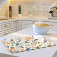 thumbnail image 6 of Yayeee Dish Drying Mat for Kitchen Counter 18"x24" Microfiber Absorbent Pad, Cute Animals, 6 of 7