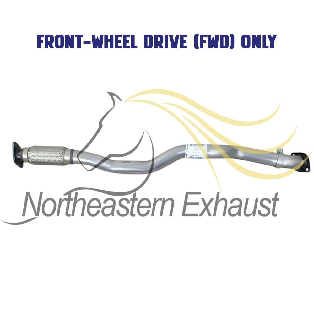 Northeastern Exhaust Front Driver Side Flex Pipe Fits 2014-2017 Jeep Cherokee 3.2L - Direct Fit | Stainless Steel