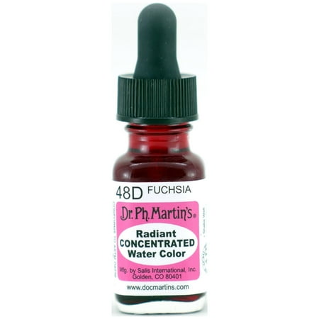 UPC: 0090385448108 | Dr. Ph. Martin s Radiant Concentrated Water Color  0.5 oz  Fuchsia (48D)