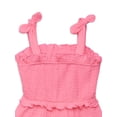 thumbnail image 6 of Planet Gold Toddler & Girls Summer Sleeveless Tiered Dress with Tie Straps, Sizes 12M-18, 6 of 6