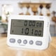 thumbnail image 4 of Temporizador de cocina para el hogar, reloj despertador con vibración silenciosa, recordatorio, 4 of 12