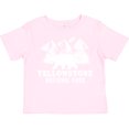 thumbnail image 3 of Inktastic Yellowstone National Park with Bear Mountains and Trees Boys or Girls Toddler T-Shirt, 3 of 5