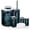 Color 5, variant on Bathroom Accessory Set 6 Piece with Gothic Mystical Forest Open Book Glowing Fireflies Magic Toothbrush Holder, Soap Dispenser, Soap Dish, Trash Can with Lid, Toothbrush Cup, Toilet Brush Holder