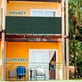 Curated visual reference: Visual Reference: 3 X134 Balcony Privacy Fence Screen With Zip Ties Outdoor
