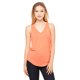 thumbnail image 1 of Camiseta sin mangas fluida con cuello en V para mujer CORAL L Bella + Lienzo B8805, 1 of 1