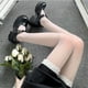 thumbnail image 3 of Medias finas estilo universitario jk de verano Pantalones lolita lolita para mujer y discoteca ultrafina de seda negra, 3 of 6