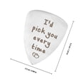 thumbnail image 2 of BRIGHTFUFU 2Pack Practical Guitar Accessories Guitar Picks For Music Playing With Sound Enhancement, 2 of 8