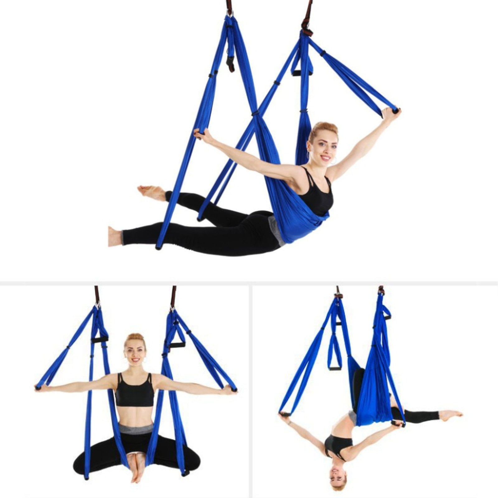 Details about   Anti-gravity Hanging Inversion Flying Swing Aerial Ceiling Hammock Swing Yoga 