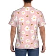 thumbnail image 2 of Rocae Daisy And Bee for Men's Moisture-Wicking Crew Tee - T-Shirt for Sports, Outdoor Activities, and Casual Wear, 2 of 9