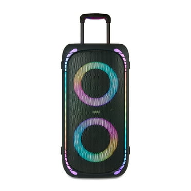 onn Large Party Speaker Gen 2 with LED Lighting