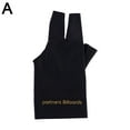 thumbnail image 3 of Gloves Billiard 3 Left Three Finger Hand Open Pool Black Glove Cue, 3 of 10
