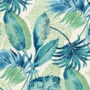 Berkshire Home 100% Polyester 54 Indoor/Outdoor Tacori Turquoise Fabric, by the Yard