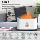 thumbnail image 2 of Essential Oils Diffuser with Flame Effect Light - Air Humidifier with 3 Timers and Adjustable Brightness - Diffuser with Remote Control for Home, Bedr, 2 of 5
