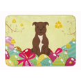 thumbnail image 1 of Tapete de espuma viscoelástica lavable a máquina Treasures Easter s Staffordshire Bull Terrier, multicolor Caroline's Treasures BB6048RUG, 1 of 1
