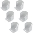 thumbnail image 6 of Monyance closet pole bracket 6pcs Zinc Alloy Closet Rod Bracket Holder Set(1.57X1.18X1.18Inches), 6 of 11