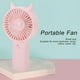 thumbnail image 4 of Mini Portable Fan, Quiet, Electric, for Home, Office or Travel, Pink, 4 of 4