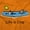 Orange, variant on Shark In Water Swimming Beach Day Ocean Men's Graphic T Shirt Tees Brisco Brands S